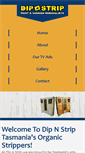 Mobile Screenshot of dipnstrip.com.au